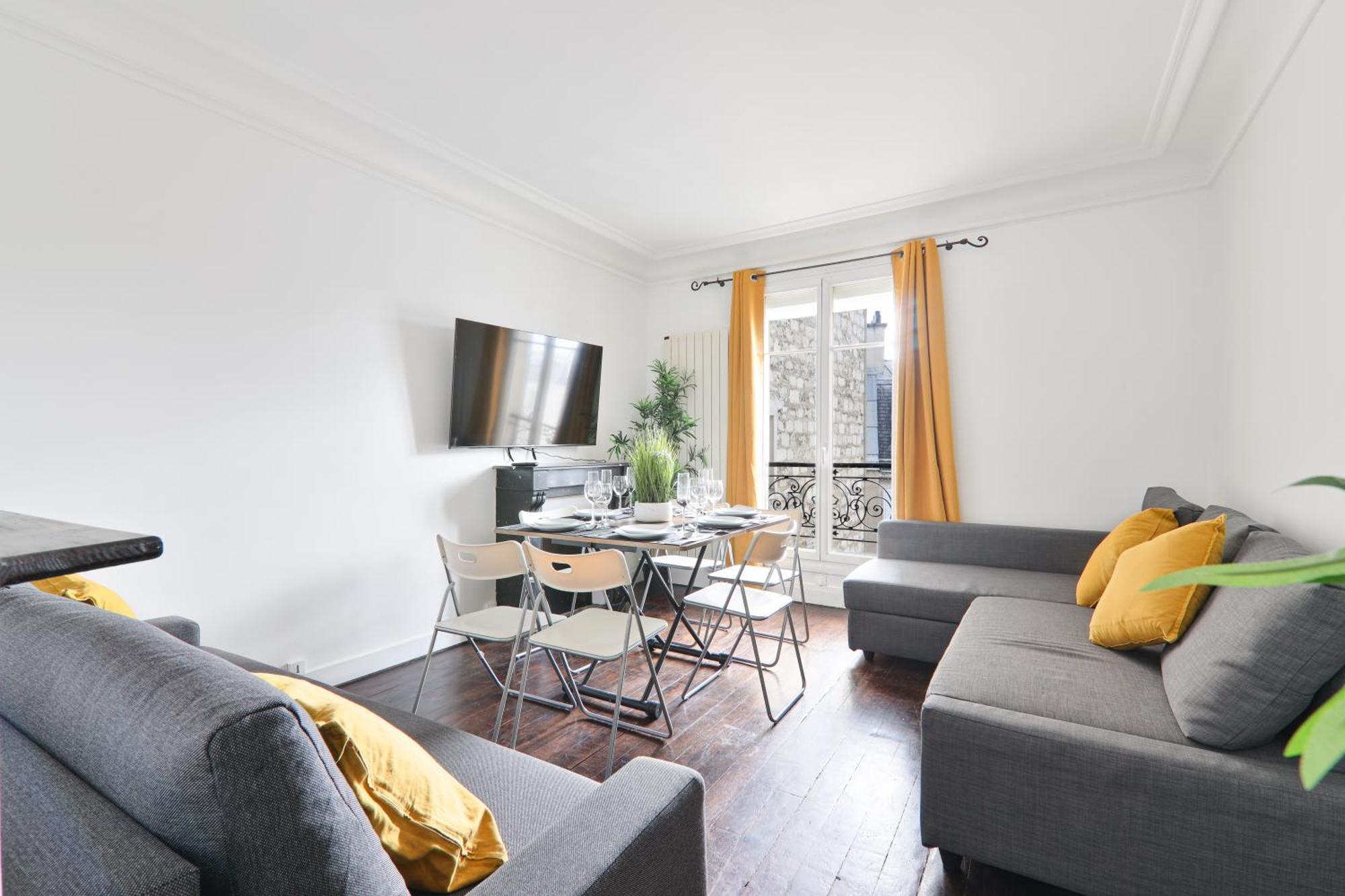 Heart Of Paris-1br-2p-montparnasse -free Netflix Apartment Paris